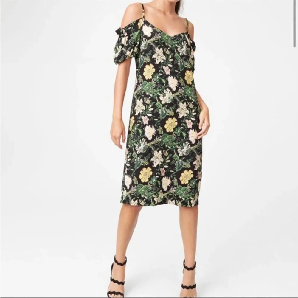 Club Monaco Gracella Floral Dress Size 00